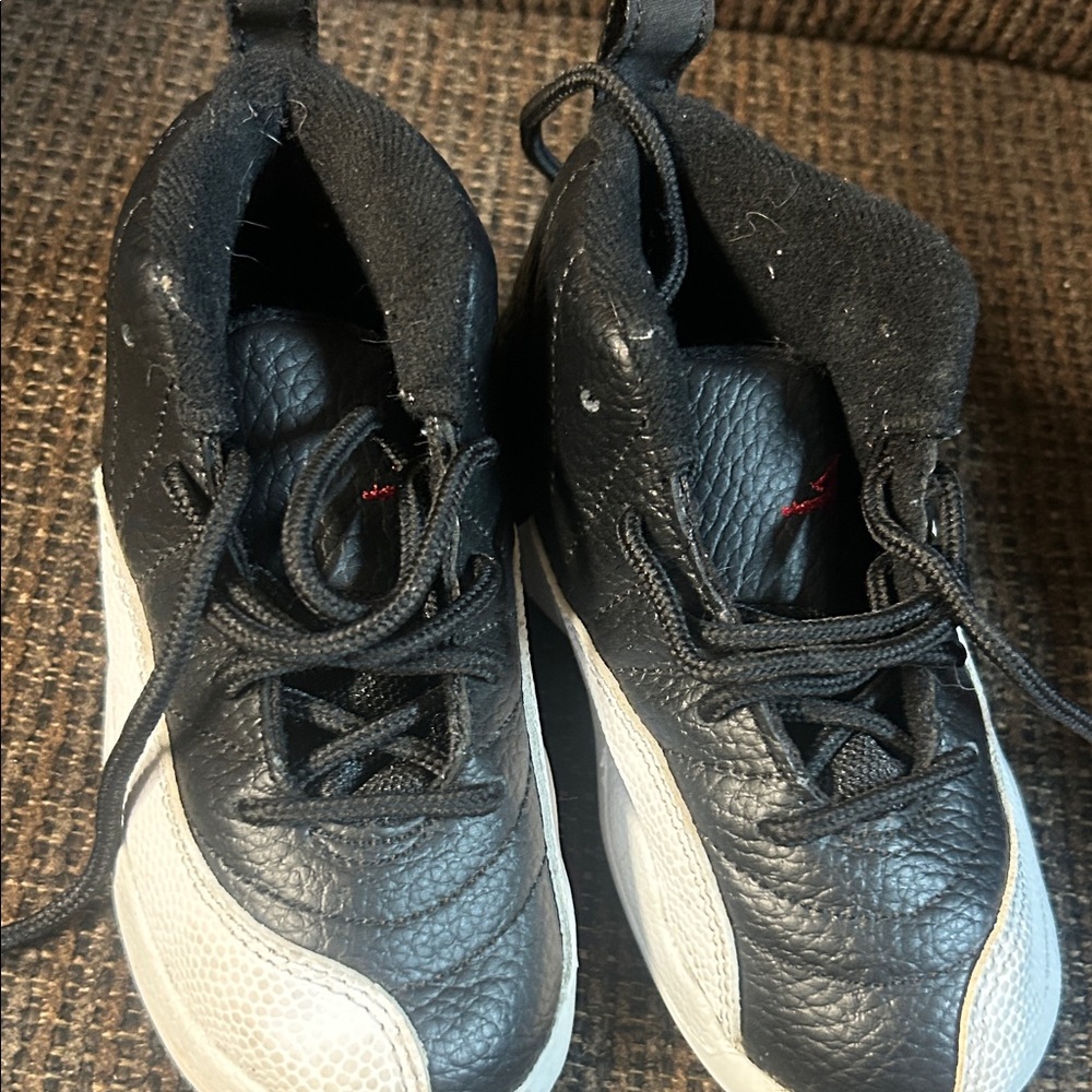 Kids Black and White Sneakers